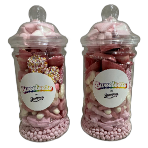 valentine sweet jars
