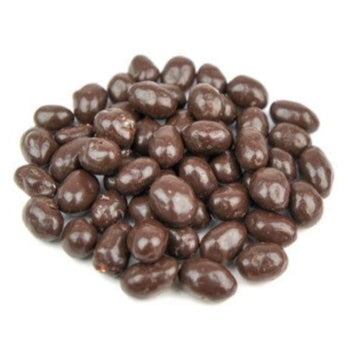 dark chocolate coated peanuts