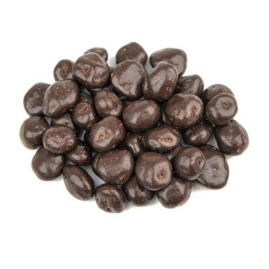 chocolate coated raisins