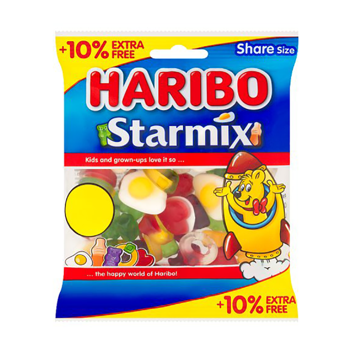 haribo starmix gummy sweets